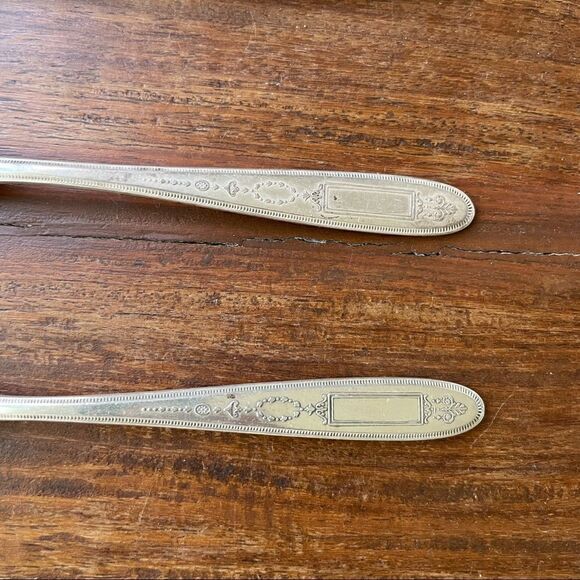 Antique 1921 Oneida Community Plate Grosvenor Teaspoons Set of 6 No Monogram - Picture 6 of 10